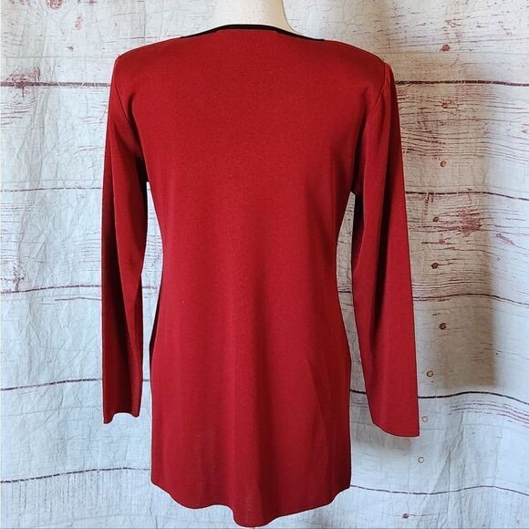 Misook Asian Style Tunic Size Small - Picture 2 of 6